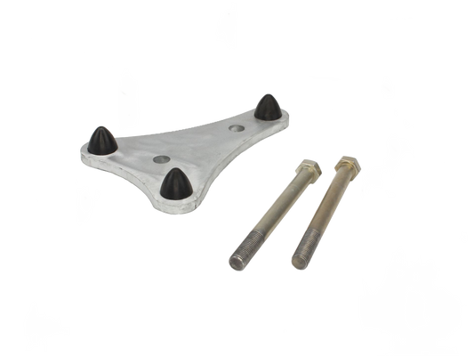 Spare tyre clamp for Wolf wheels with bolts