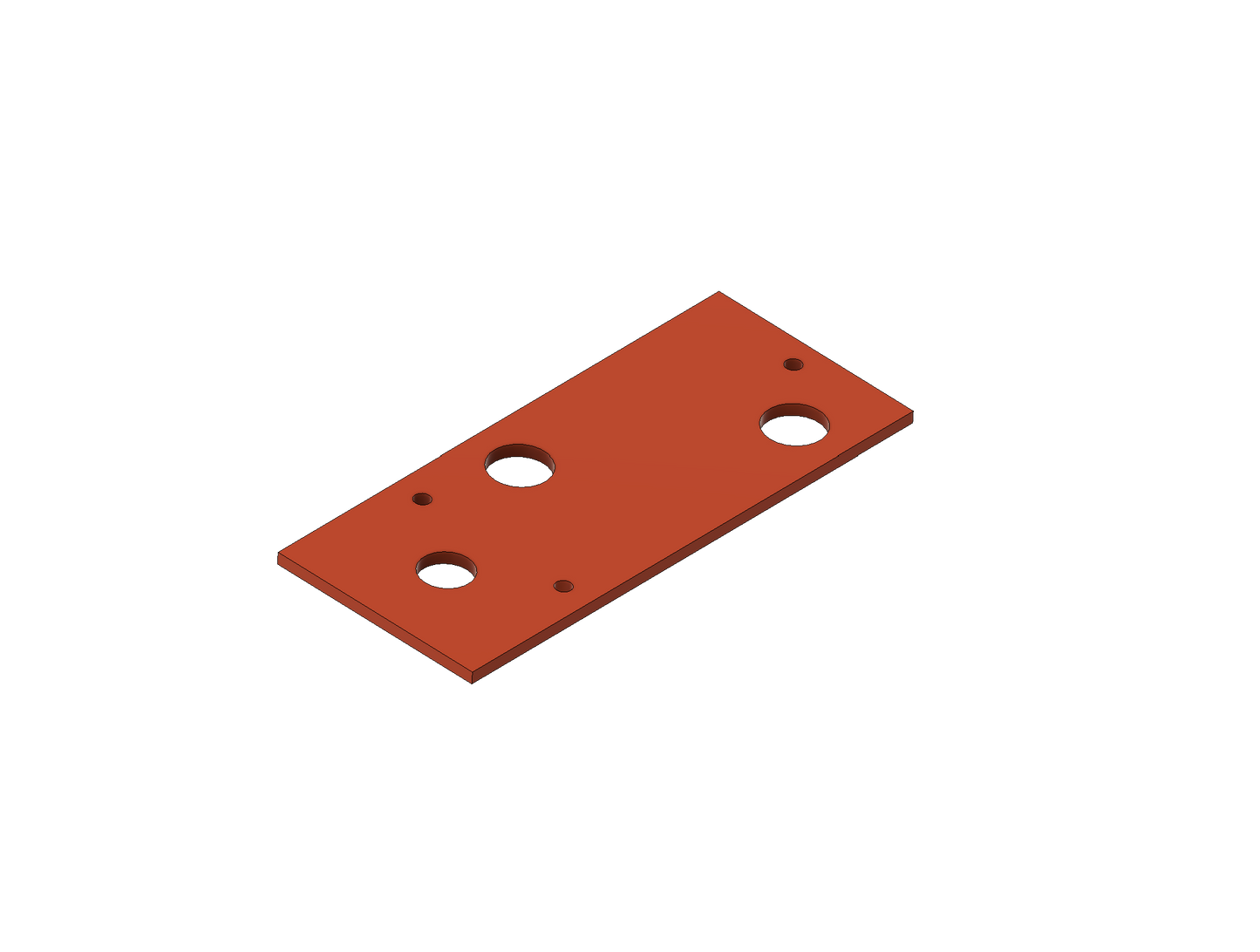 Plate for bonnet mounted spare tyre, Stage 1