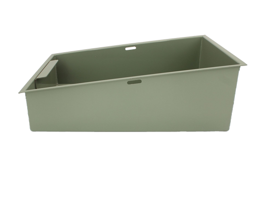 Storage box for centre seat