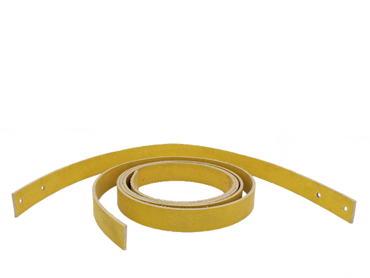 Axle check straps for parabolic springs, extra travel