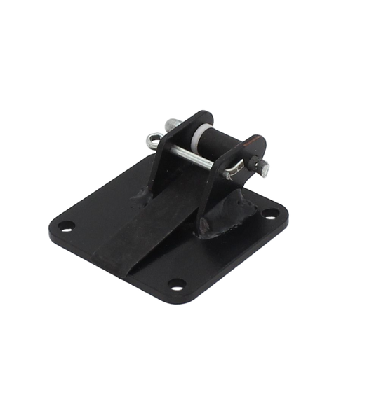 Brake light switch assembly for boosted brake pedal tower.