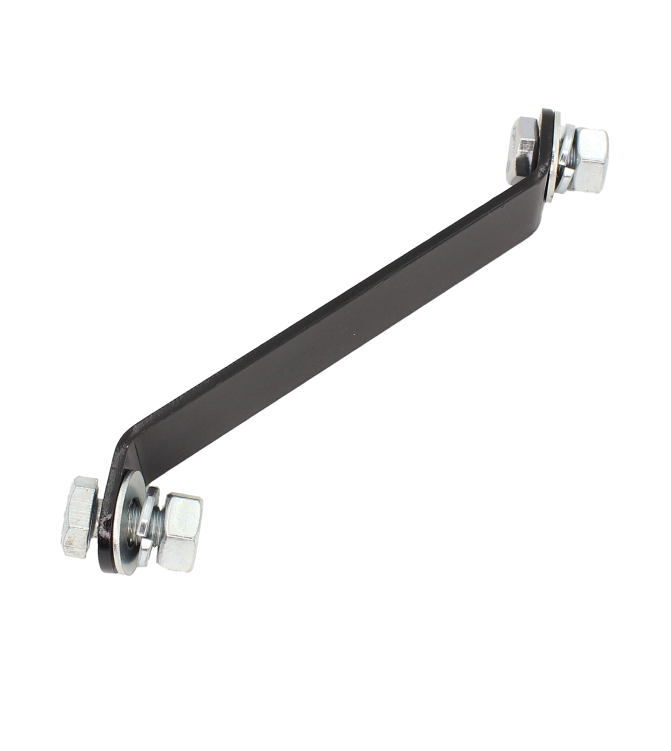 Fan shroud tie bracket with fasteners