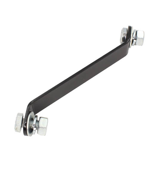 Fan shroud tie bracket with fasteners