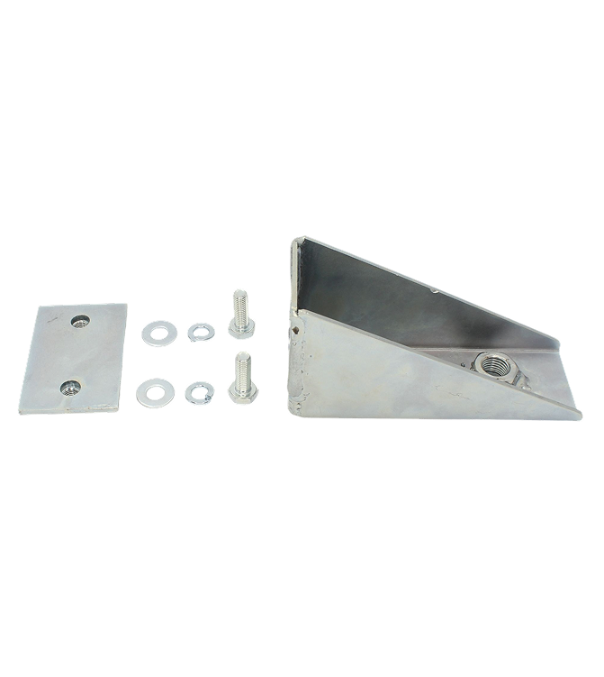 Seat belt anchor and bolt plate, inside position, 88" S2 2a