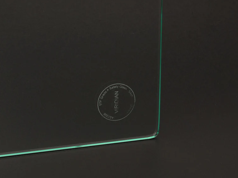 Truck cab slilding window glass