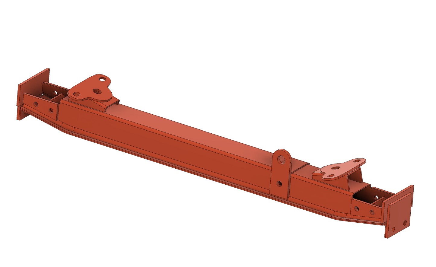 Transmission crossmember 109" military (removable)