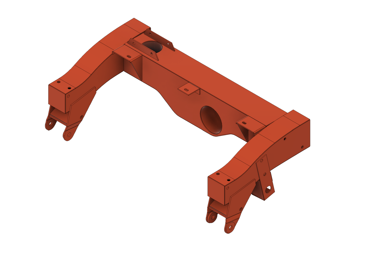 Quarter chassis - front 88"