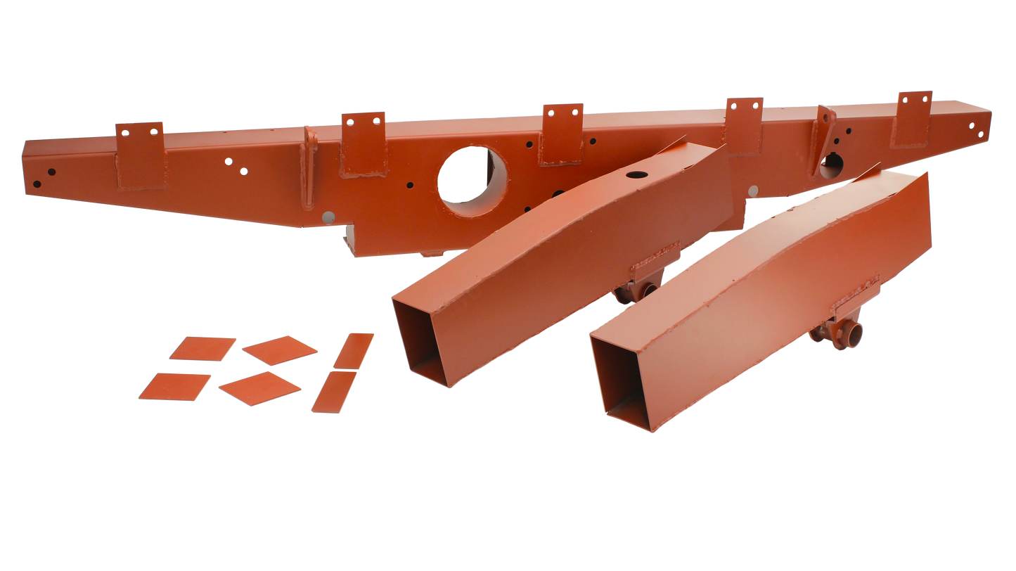 Rear quarter chassis 88" with spring hangers