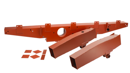 Rear quarter chassis 88" with spring hangers