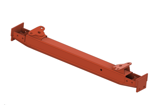 Transmission crossmember 109" military (removable)