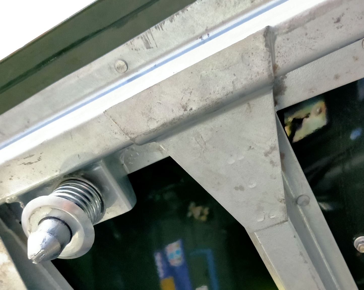 Bonnet frame repair pieces