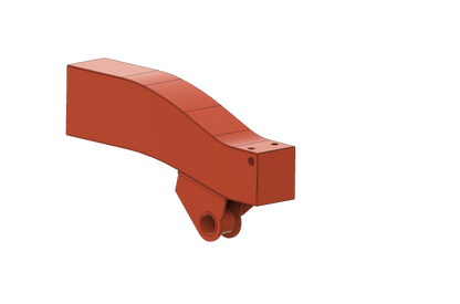 Dumb iron Series 1, 80", narrow spring