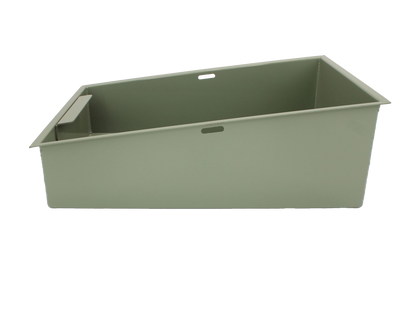 Storage box for centre seat