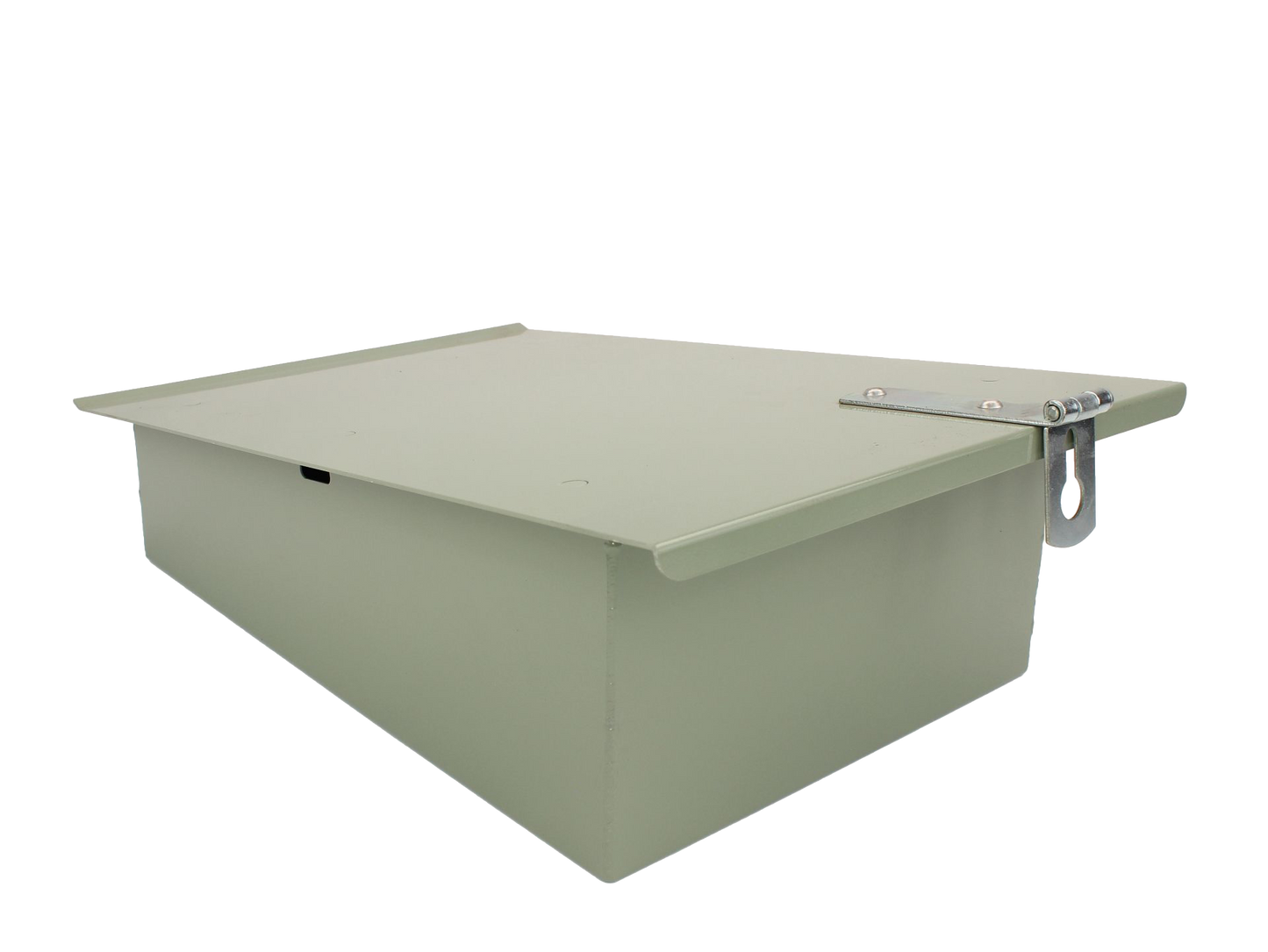 Storage box for centre seat