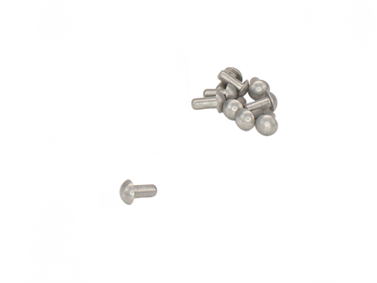 Rivets, solid and semi-tubular