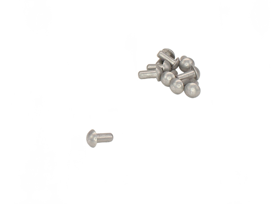 Rivets, solid and semi-tubular