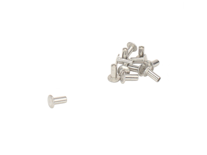 Rivets, solid and semi-tubular