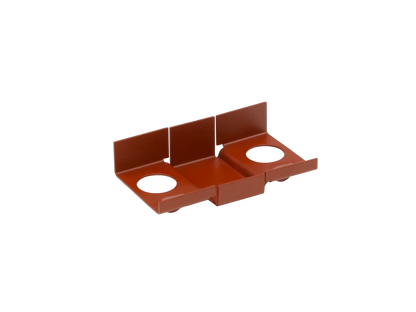 Front door hinge nut plates and cages