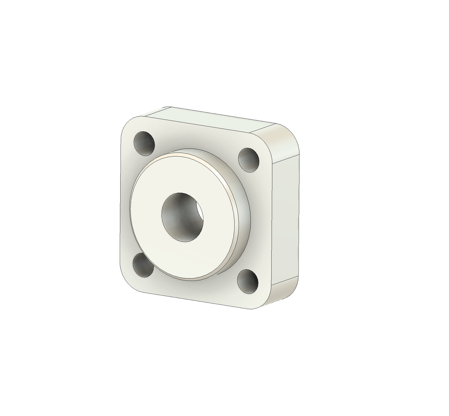 Distance piece for fan pulley, Series 1 80"