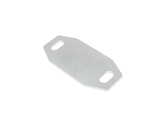 Spacer/shim for door striker, aluminium