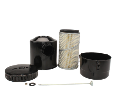 Convert supplied air cleaner to paper element.