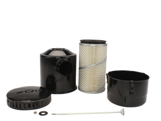 Convert supplied air cleaner to paper element.