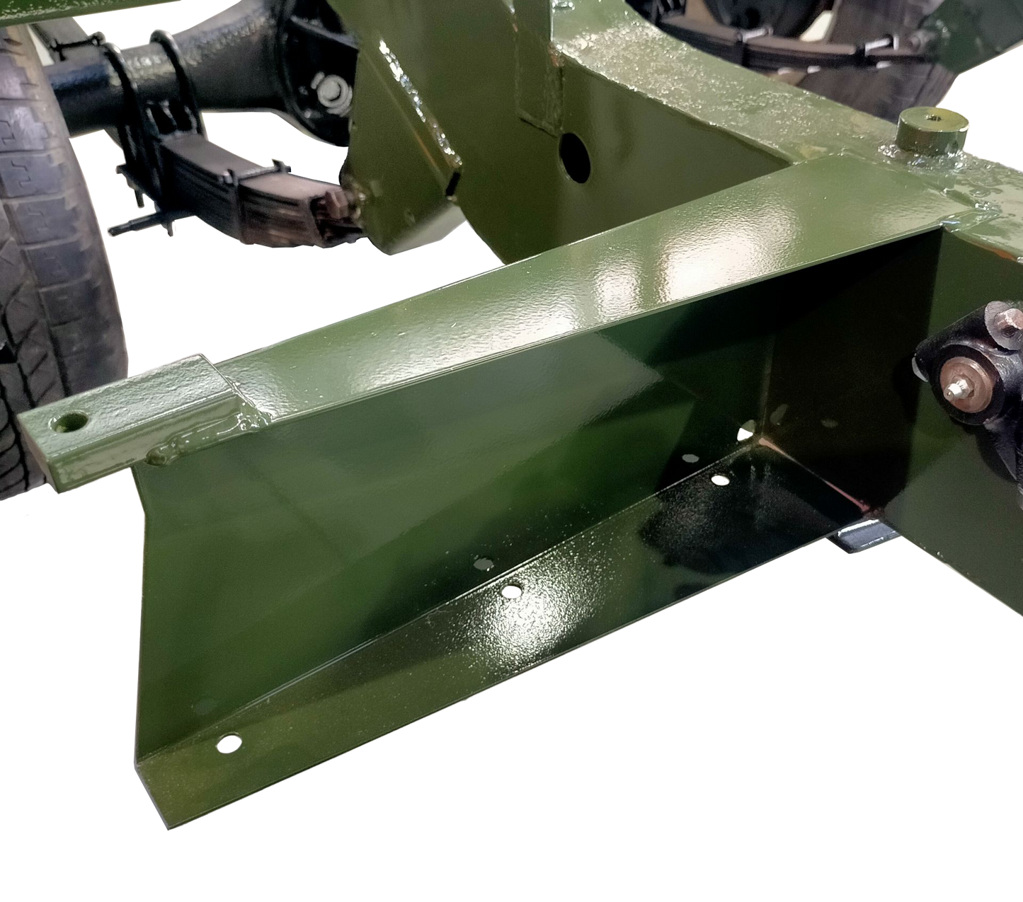 Fuel tank outrigger RHS, Series 1 80"