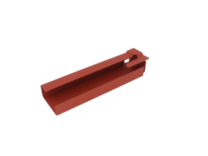 Guide channel for door check strap rod S3 early