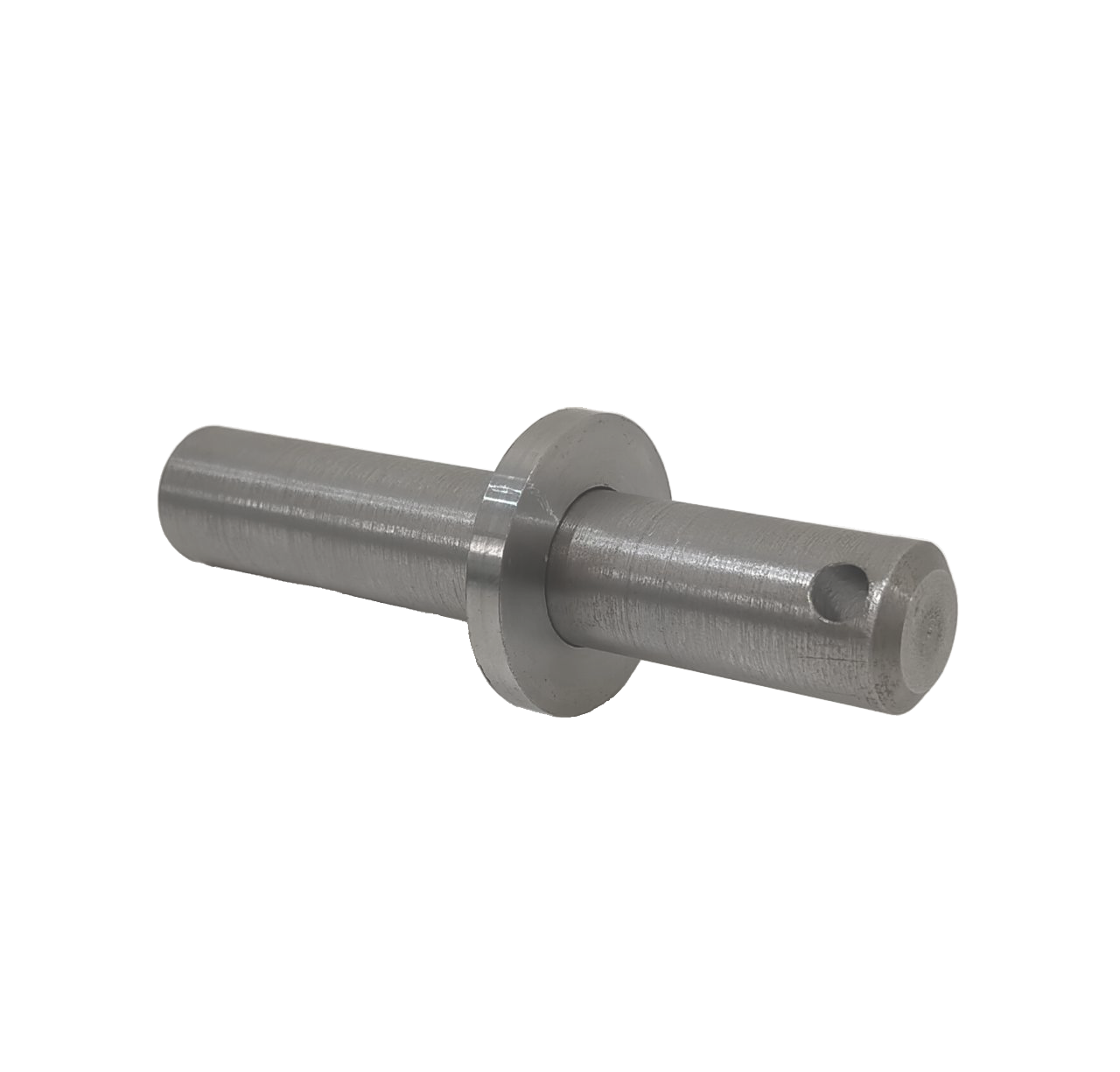 Shock absorber pin.  Weld in replacement for shock absorter plate.