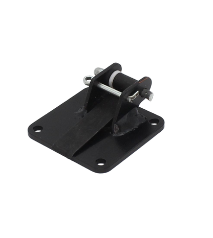 Brake light switch assembly for boosted brake pedal tower.