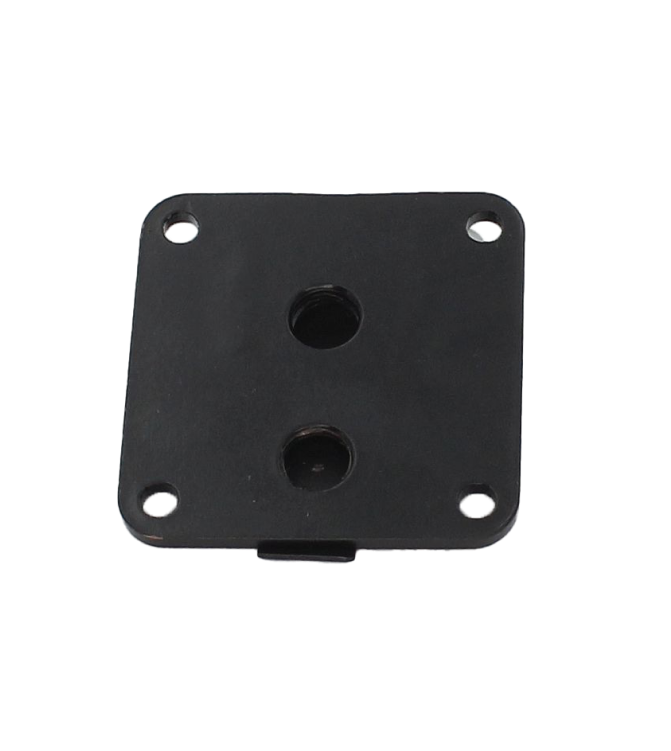 Brake light switch assembly for boosted brake pedal tower.