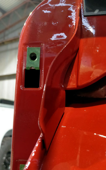 Gusset, footwell to bulkhead