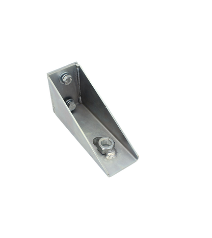 Seat belt anchor and bolt plate, inside position, 88" S2 2a