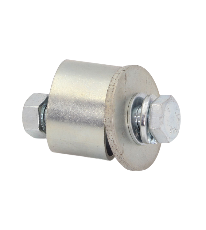 Spacer for truck cab panel, including fasteners