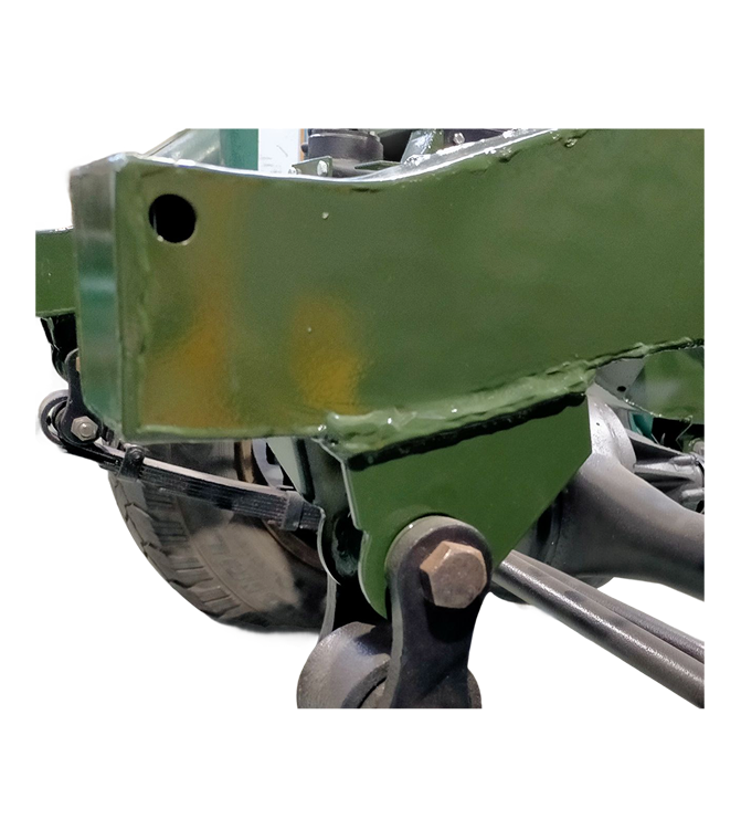 Spring hanger narrow springs front and rear Series 1 80"