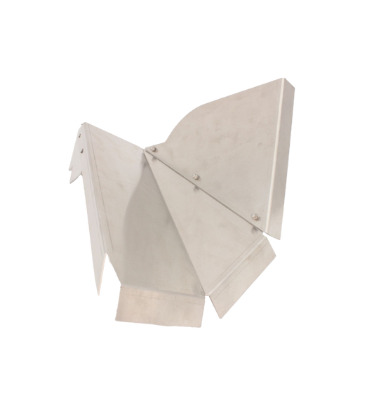 Trim panel (cover plate) for fuel filler LHS