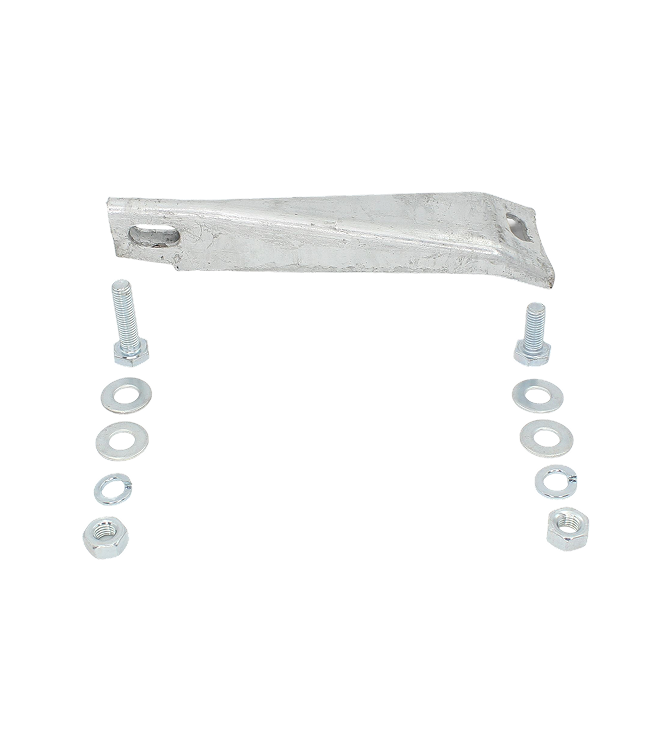 Truck-cab panel brace with fasteners, S2 2a 3, 88"